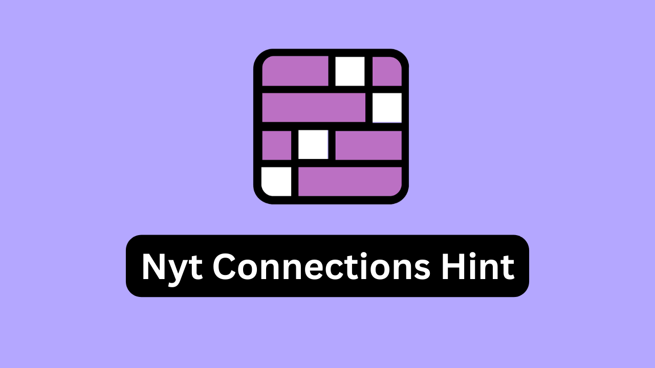 Nyt Connections Hint : Your Today Hints & Answers In (2024)