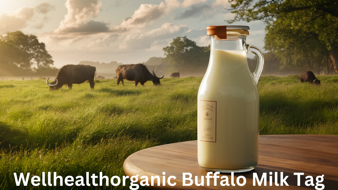 Wellhealthorganic Buffalo Milk Tag: Benefits, Nutrition